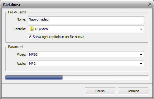 Come dividere il video usando AVS Video ReMaker? Passo 5