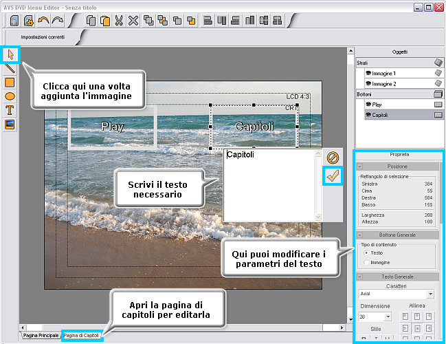 Come fare per convertire video in DVD e creare il menu? Passo 4