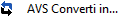 AVS Video Converter nel menù contesto di Windows Explorer