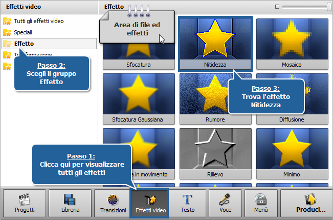 Come restaurare il video sfocato usando AVS Video Editor? Passo 1