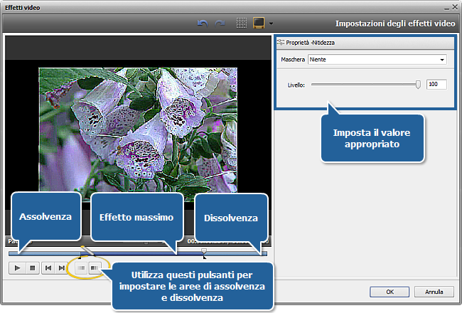 Come restaurare il video sfocato usando AVS Video Editor? Passo 3