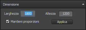 Come ridimensionare un'immagine? Passo 3