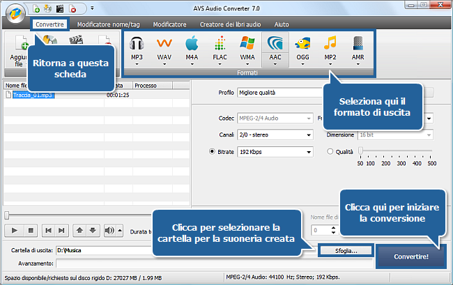 Come creare una suoneria per un dispositivo portatile? Passo 6