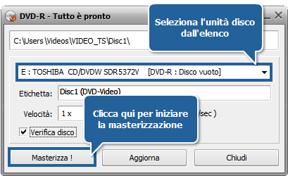 Come elaborare un video DVD personale usando AVS Video ReMaker? Passo 7