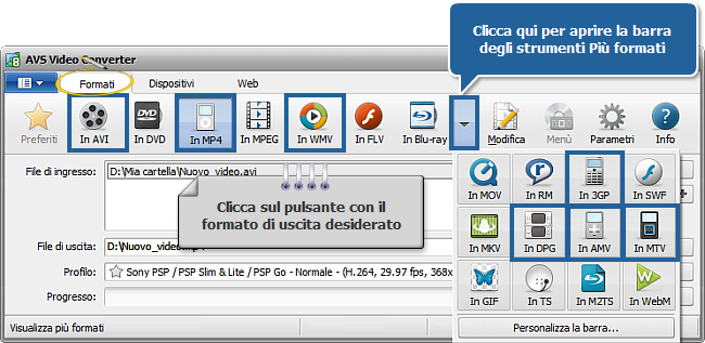 Come creare un file leggibile da un lettore portatile? Passo 3