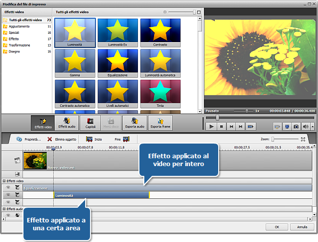 Come applicare un effetto al tuo video e convertirlo in un altro formato? Passo 5