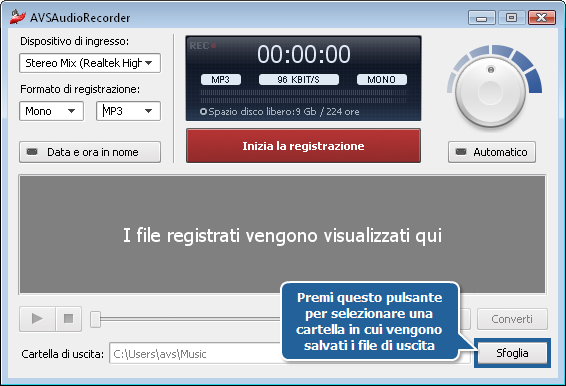 Come registrare audio tramite Stereo Mix? Passo 4
