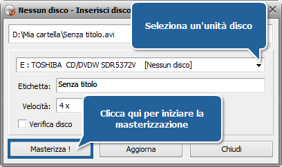 Come creare un CD compatibile in formato MPEG-4 (DivX o Xvid)? Passo 6