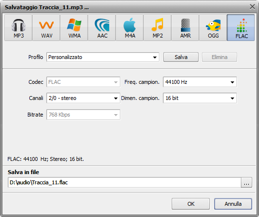 Come aumentare il volume di (una parte di) una traccia audio? Passo 5
