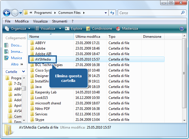 Come reinstallare i software AVS4YOU? Passo 3