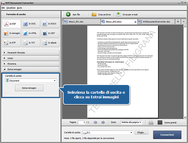 Come convertire i file DOC/DOCX in formato PDF? Passo 6