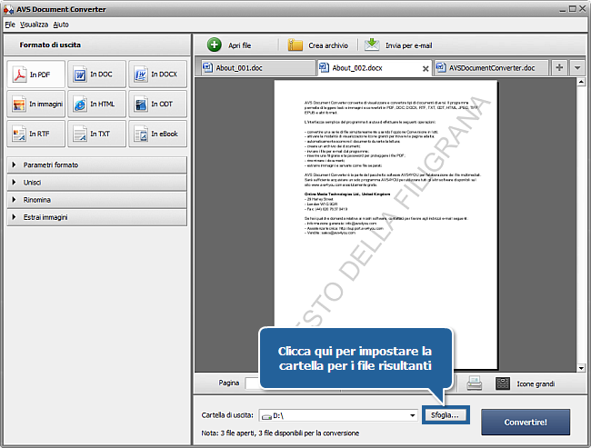 Come convertire i file DOC/DOCX in formato PDF? Passo 7