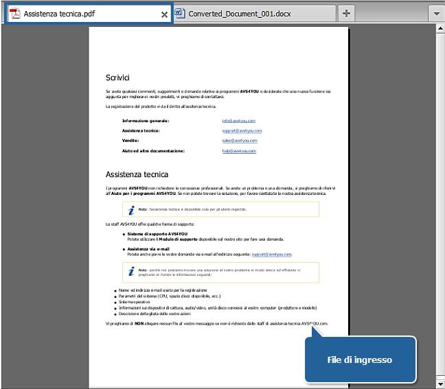 Come convertire da PDF a DOCX? Passo 6