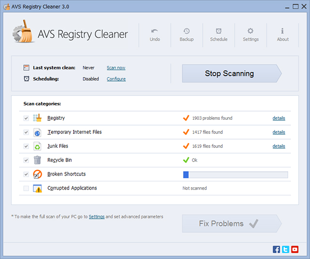 AVS Registry Cleaner 4.1.3.289 full