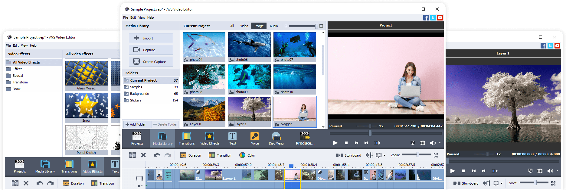 AVS Video Editor für 4K-Videos