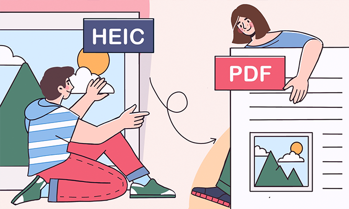 HEIC in PDF konvertieren auf Windows, Mac und online