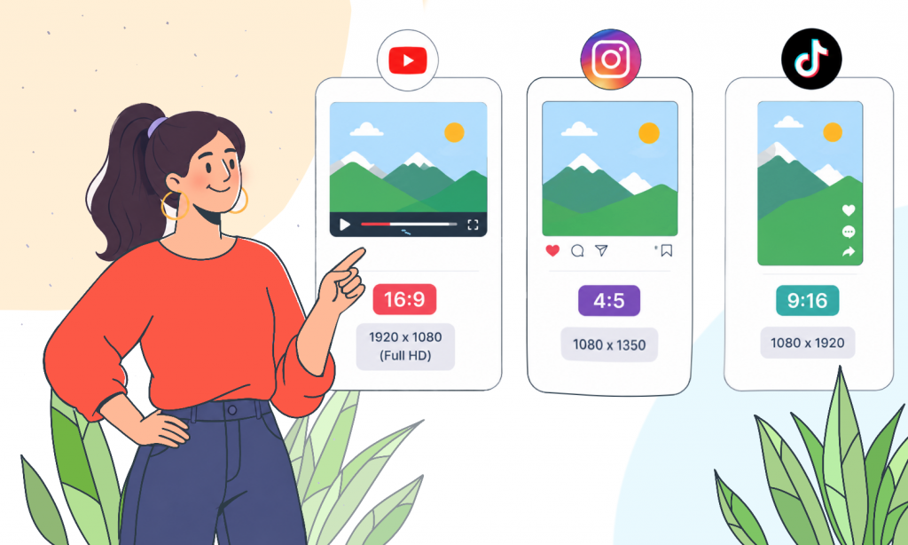 Best Video Formats for YouTube, Instagram, and TikTok in 2026
